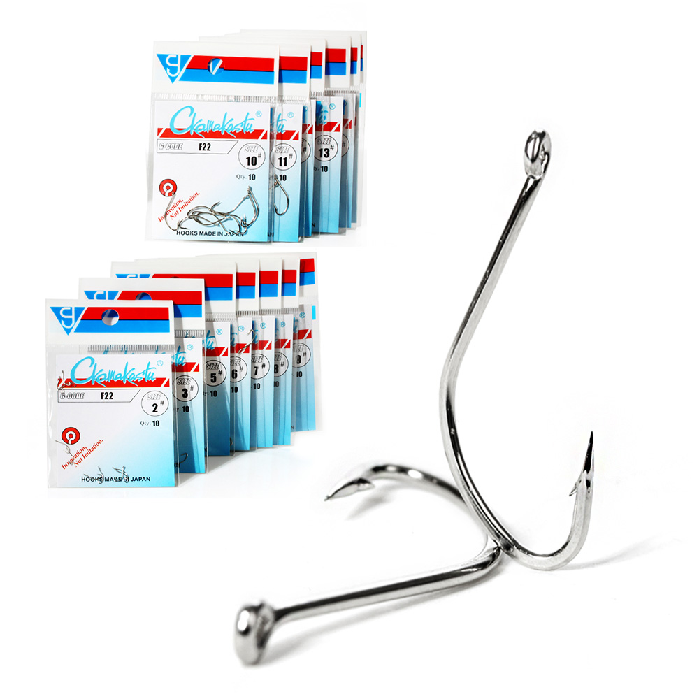 Fishing Hook Barbless - Ckamakastu F22 ホワイト海水アシストジグヘッド釣りフックフィッシュフック釣りフック海釣りフック冬釣り鯉ギア