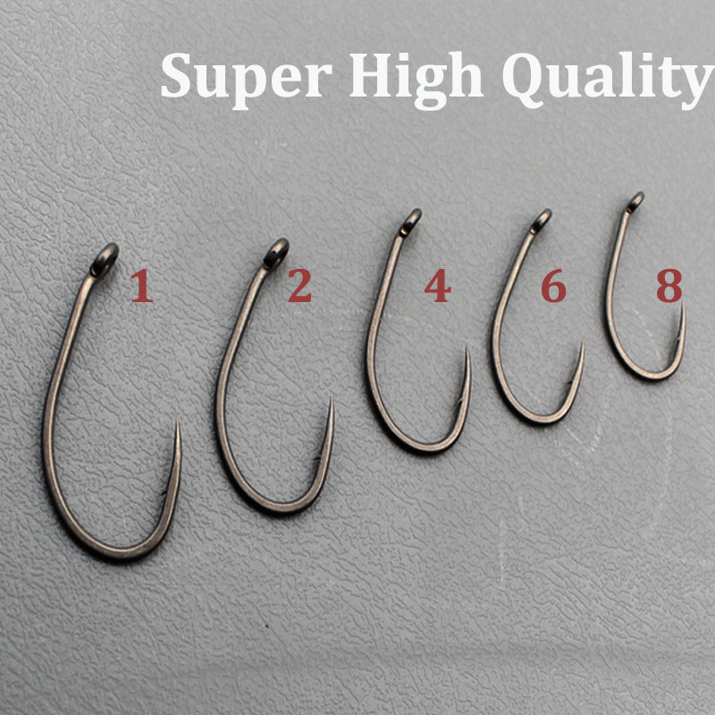 20 ピース/ロット鯉釣り PTFE コーティング有刺フック - Fishing Hook Assortment のレビューと価格