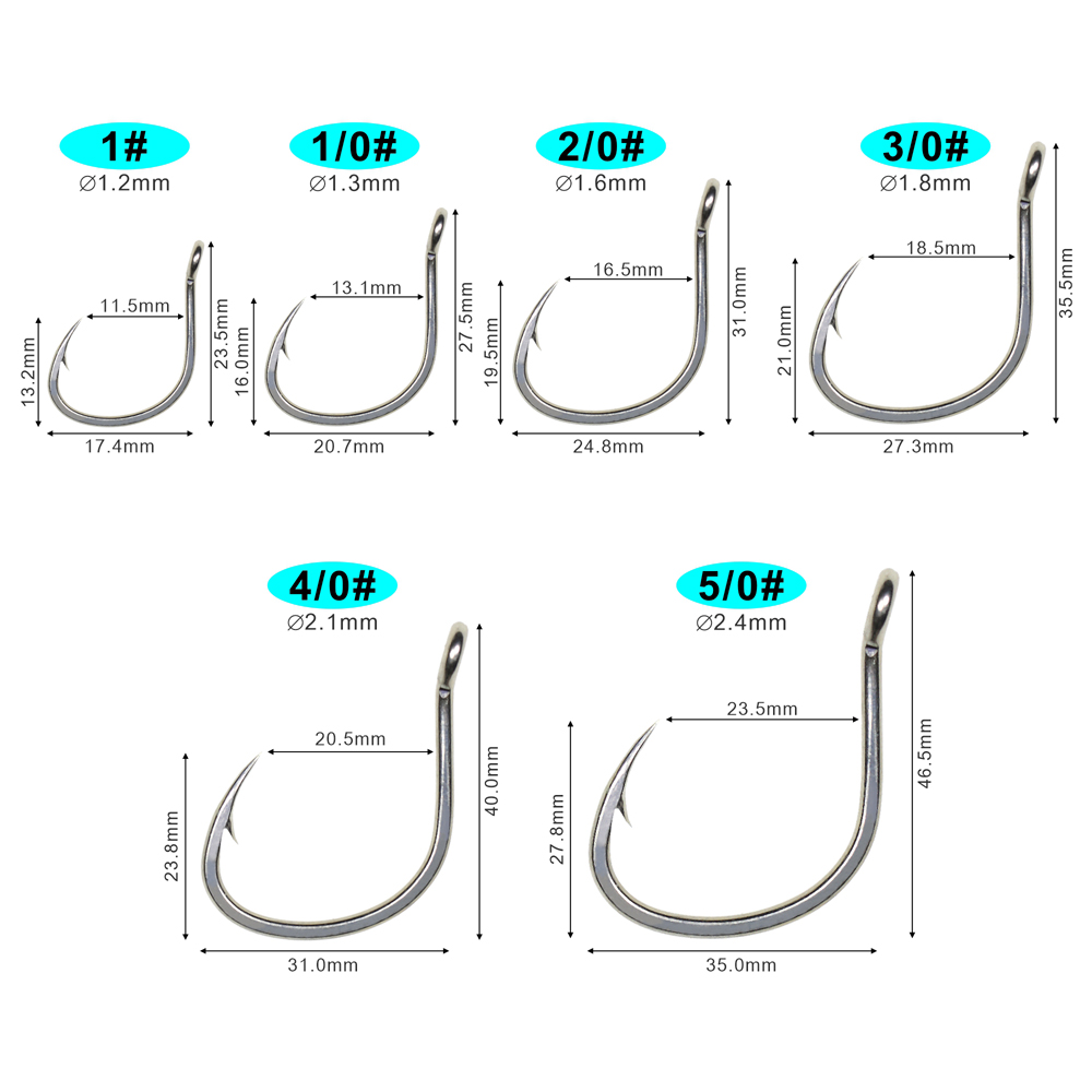 Icerio-耐食性のコーティングベイト,10個,防錆,フィ - Fishing Hook Assortment のレビューと価格