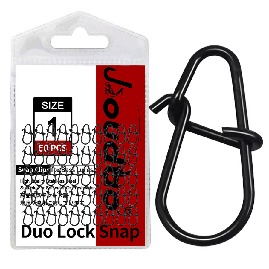 50 個クランクベイトスナップステンレス鋼デュオロックルアー - Fishing Hook Stainless Steel のレビューと価格