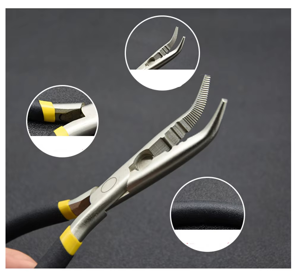 ステンレス鋼の釣りペンチ,フックの取り外し,多機能,ラインカ - Fishing Hook Stainless Steel のレビューと価格