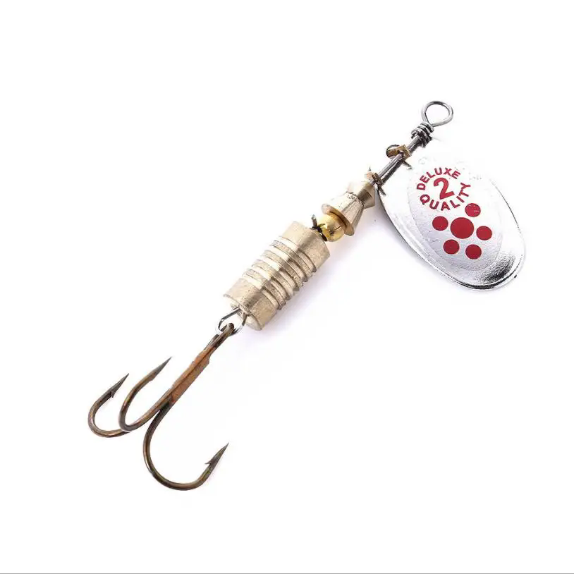 1 個金属メッキスピナー餌 6.7 センチメートル/7 グラ - Fishing Hook Treble のレビューと価格