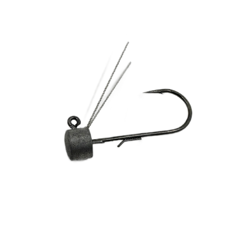 10 個 * 釣りキノコ形状ネッドリグリードヘッドウィードレ - Fishing Hook Weedless のレビューと価格
