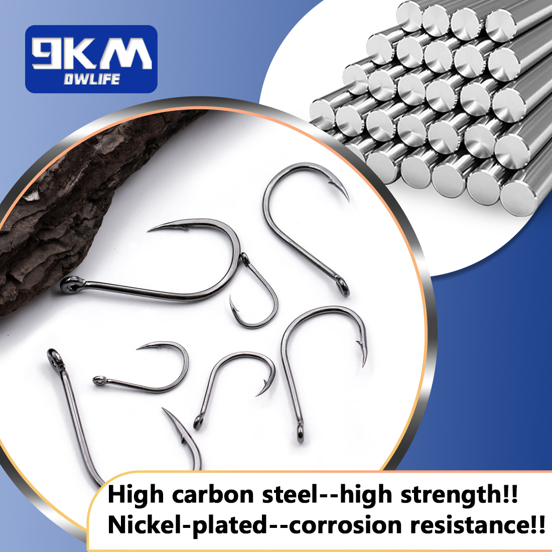 9KM イセアマ釣り針 50～200個入り コイ釣り針 海釣 - Fishing Hook Assortment のレビューと価格
