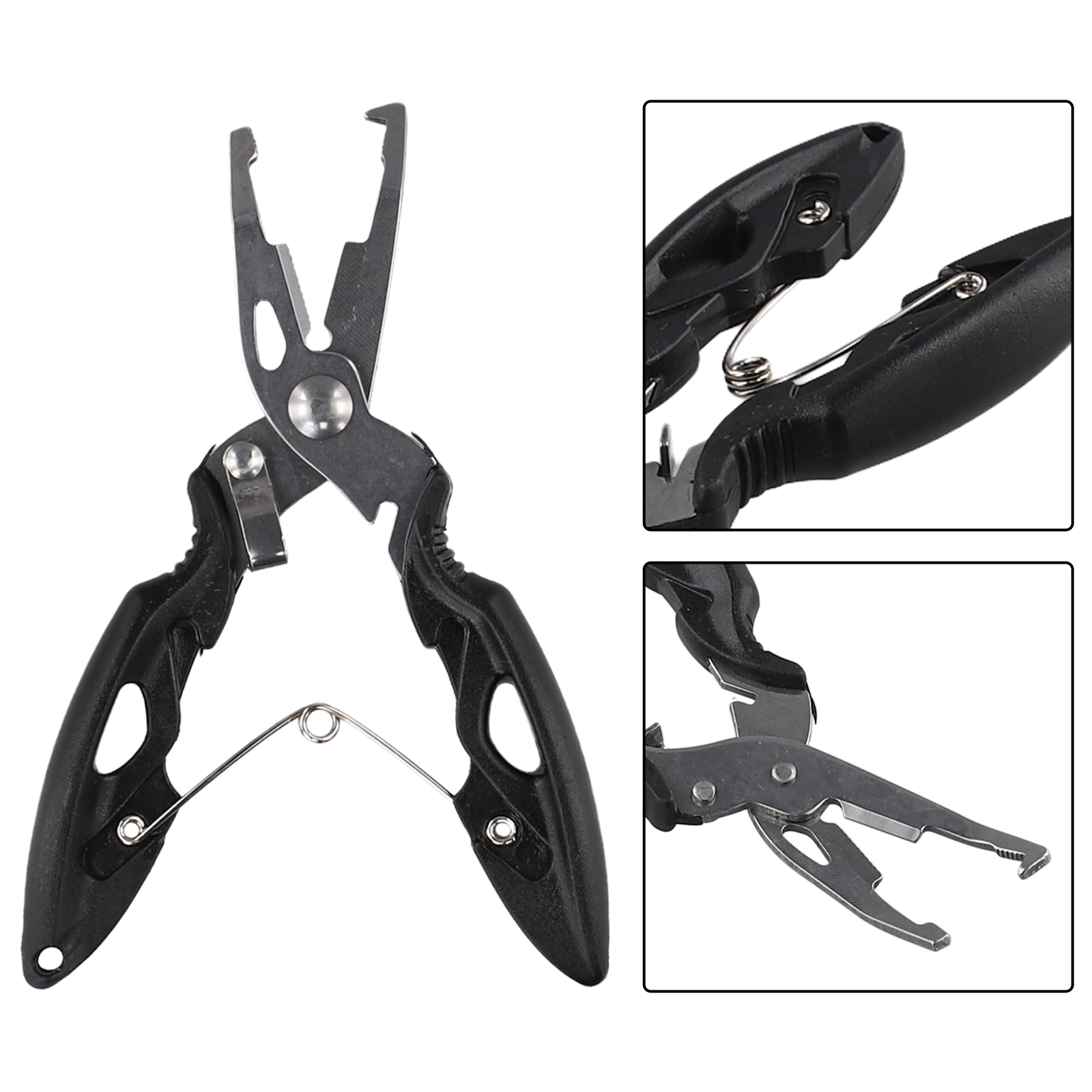 フィッシングプライヤー ルアープライヤー アルミ製 スプリッ - Fishing Hook Stainless Steel のレビューと価格